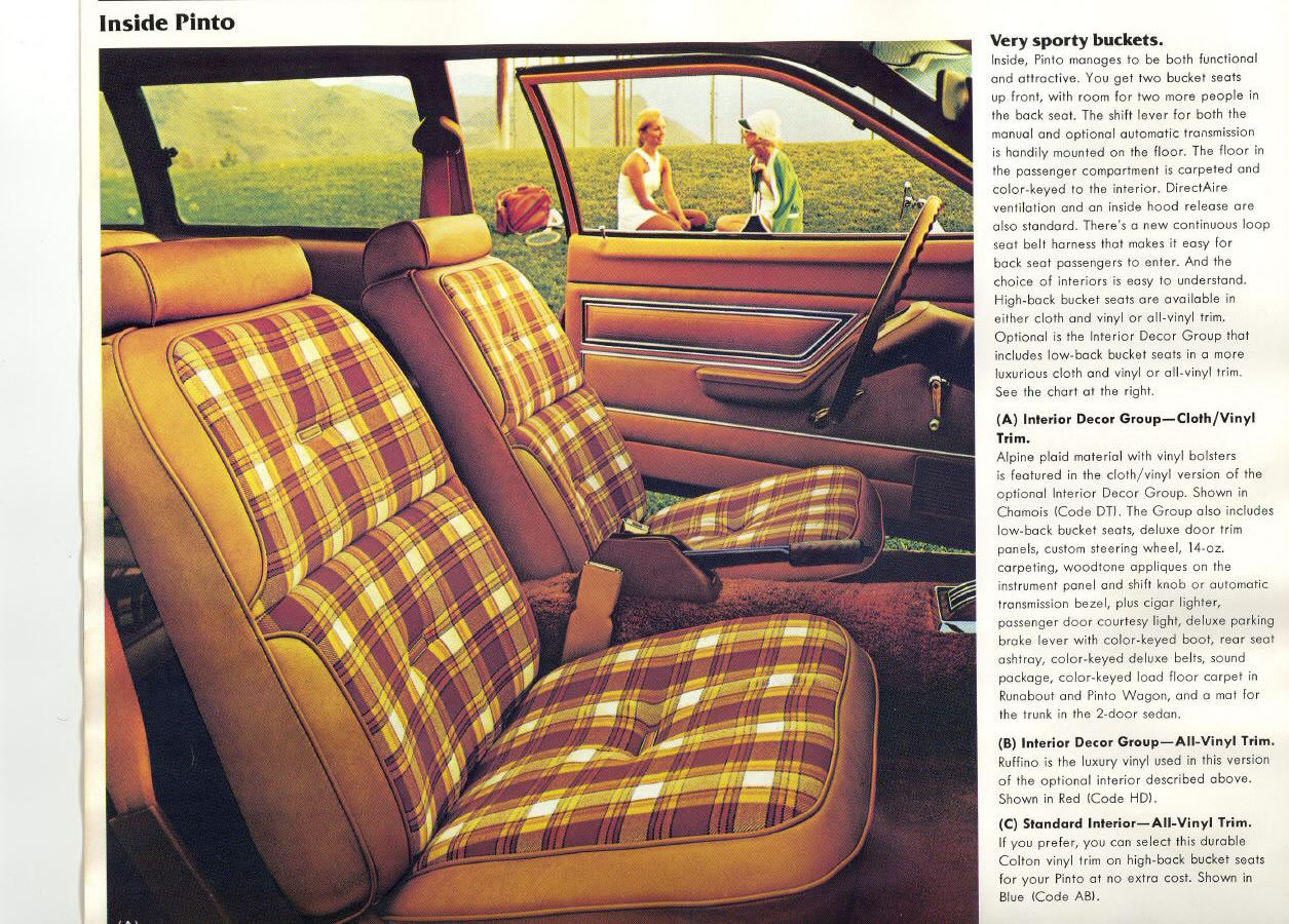 1977 Ford Pinto Brochure Page 9